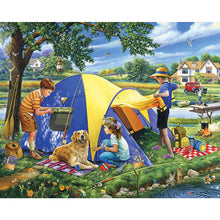 Load image into Gallery viewer, House In Evening-Full Round Diamond Painting-40x30cm
