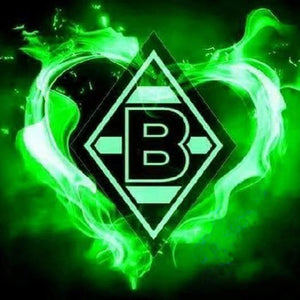 Football Team Emblem-Full Round Diamond Painting-40x40cm