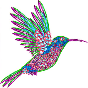 Hummingbird-Special Shaped Crystal Diamond Painting-30*30cm