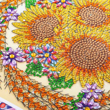 Load image into Gallery viewer, Sunflower-Special Shaped Crystal Diamond Painting-30*30cm
