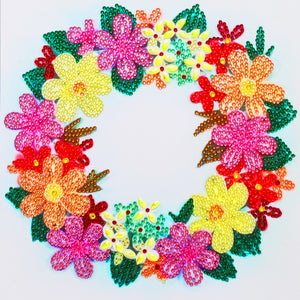 Wreath-Special Shaped Crystal Diamond Painting-30*30cm