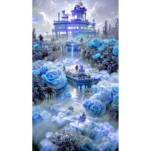 Load image into Gallery viewer, Chateau Montrose-Full Round Diamond Painting-40x70cm-Large Size
