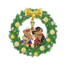 Load image into Gallery viewer, Christmas-Single Side Drill-Diamond Wreath
