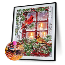 Load image into Gallery viewer, Christmas Bird-Full Round Diamond Painting-30x40cm
