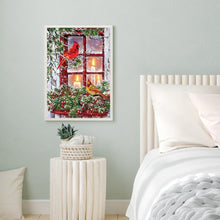 Load image into Gallery viewer, Christmas Bird-Full Round Diamond Painting-30x40cm
