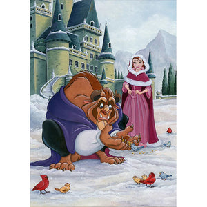 Cartoon-Full Round Diamond Painting-30x40cm