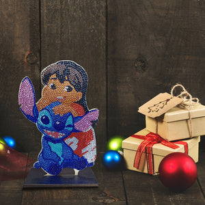 Stitch Single Sided Wooden Desktop Ornaments