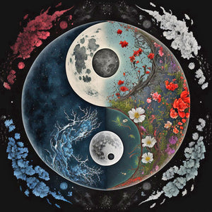 Diagram Of The Universe-Full Round Diamond Painting-30x30cm