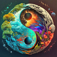 Load image into Gallery viewer, Diagram Of The Universe-Full Round Diamond Painting-30x30cm
