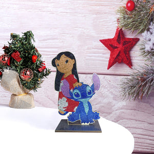 Stitch Single Sided Wooden Desktop Ornaments
