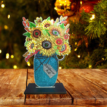 Load image into Gallery viewer, Family Bouquet Single Sided Wooden Desktop Ornaments
