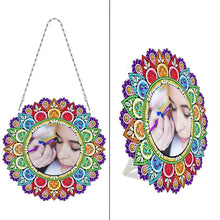 Load image into Gallery viewer, Mandala-Diamond Painting Hanging Mirror
