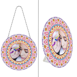 Mandala-Diamond Painting Hanging Mirror