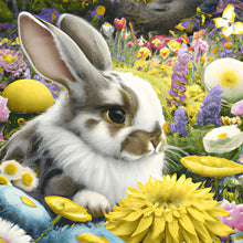 Load image into Gallery viewer, Easter Bunny-Full Round Diamond Painting-30x30cm
