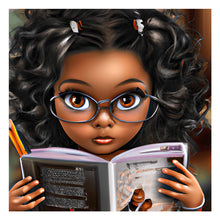 Load image into Gallery viewer, Girl-Full Round Diamond Painting-30x30cm
