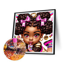 Load image into Gallery viewer, Girl-Full Round Diamond Painting-30x30cm
