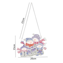 Load image into Gallery viewer, Christmas-Diamond Painting Door Pendant
