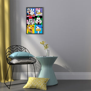Cartoon-Full Round Diamond Painting-30x50cm