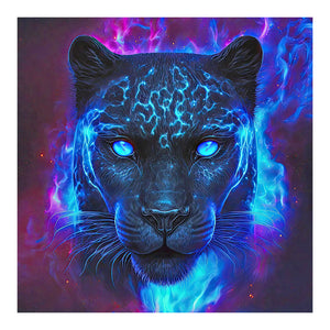 Colorful Animal-Full Round Diamond Painting-30x30cm