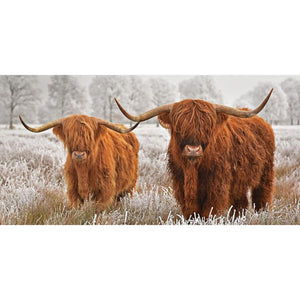 Yak-Full Round Diamond Painting-80x40cm-Large Size