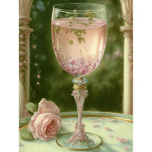 Load image into Gallery viewer, Flower Goblet-Full Round Drill Diamond Painting-30x40cm
