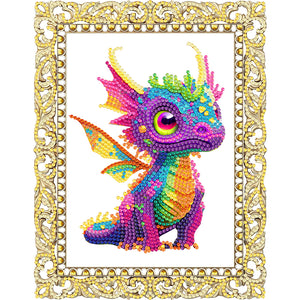 DIY Diamond Painting Cartoon Animal Desktop Decorations