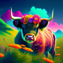 Load image into Gallery viewer, Colorful Animal-Full Round Diamond Painting-30x30cm
