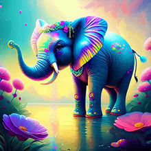 Load image into Gallery viewer, Colorful Animal-Full Round Diamond Painting-30x30cm
