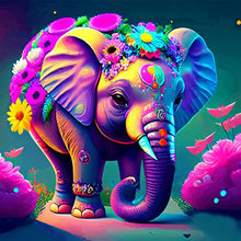 Load image into Gallery viewer, Colorful Animal-Full Round Diamond Painting-30x30cm
