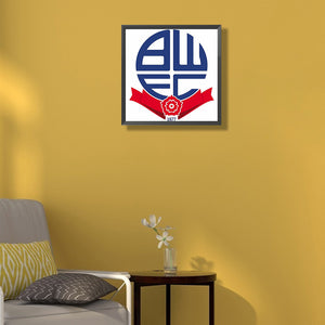 Bolton Wanderers Football Club-Full Round Diamond Painting-30x30cm