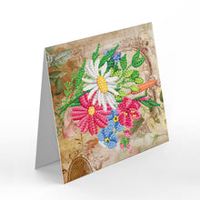 Load image into Gallery viewer, 8pcs/Set-Flower-Diamond Greeting Cards
