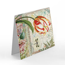Load image into Gallery viewer, 8pcs/Set-Flower-Diamond Greeting Cards
