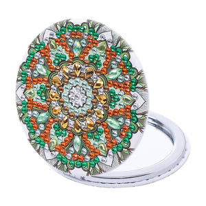 Mandala-Diamond Makeup Mirror