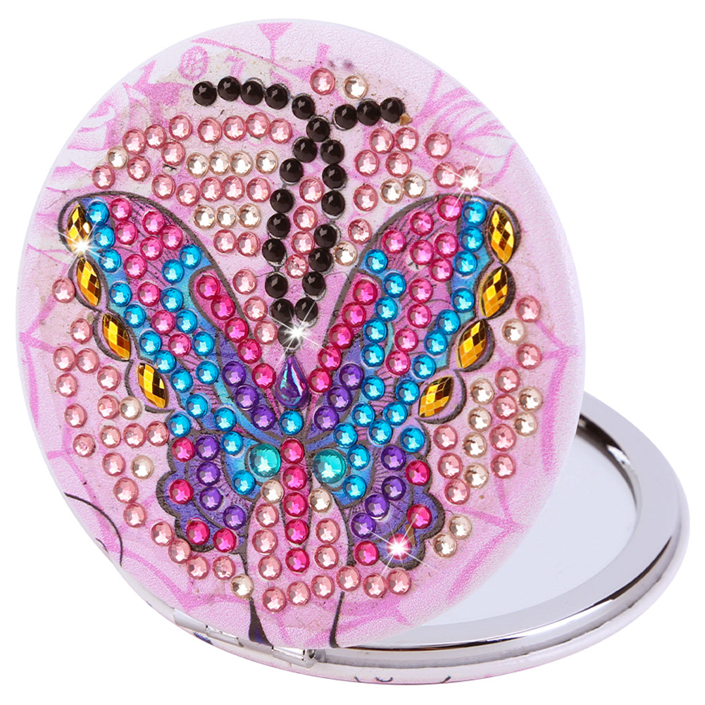 Mandala-Diamond Makeup Mirror
