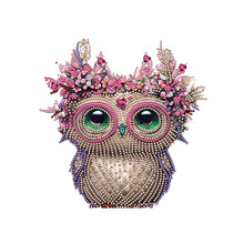 Load image into Gallery viewer, Owl-Partial Special Diamond Painting-30x30cm

