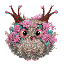 Load image into Gallery viewer, Owl-Partial Special Diamond Painting-30x30cm
