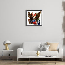 Load image into Gallery viewer, Eagle-Full Round Diamond Painting-30x30cm
