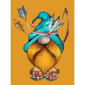 Gnome-Full Round Diamond Painting-30x40cm