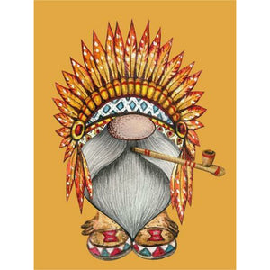 Gnome-Full Round Diamond Painting-30x40cm