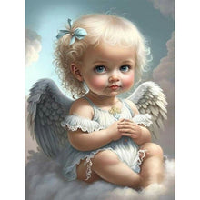 Load image into Gallery viewer, Little Angel-Full Round Diamond Painting-30x40cm
