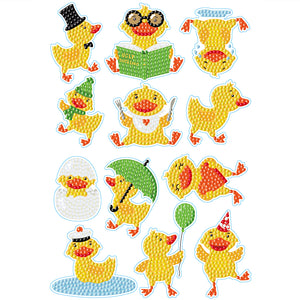 2pcs/set-Animal-Diamond Sticker