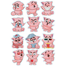 Load image into Gallery viewer, 2pcs/set-Animal-Diamond Sticker
