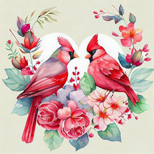 Load image into Gallery viewer, Wreath Bird-Full Round Diamond Painting-30x30cm
