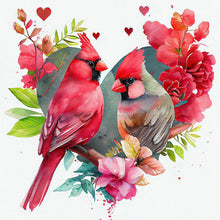 Load image into Gallery viewer, Wreath Bird-Full Round Diamond Painting-30x30cm
