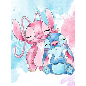 Stitch-Full Round Diamond Painting-30x40cm