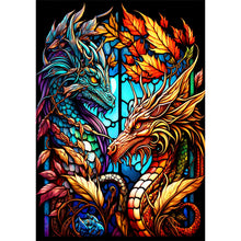Load image into Gallery viewer, Pterosaur-Full Round Diamond Painting-30x40cm
