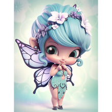 Load image into Gallery viewer, Fairy-Full Round Diamond Painting-30x40cm
