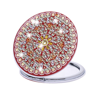 Mandala-Diamond Makeup Mirror