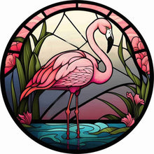 Load image into Gallery viewer, Stained Glass Animal-Full Round Diamond Painting-35x35cm
