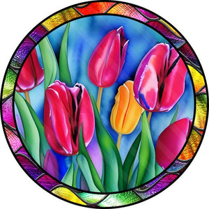 Penguin-Full Round Diamond Painting-30x30cm